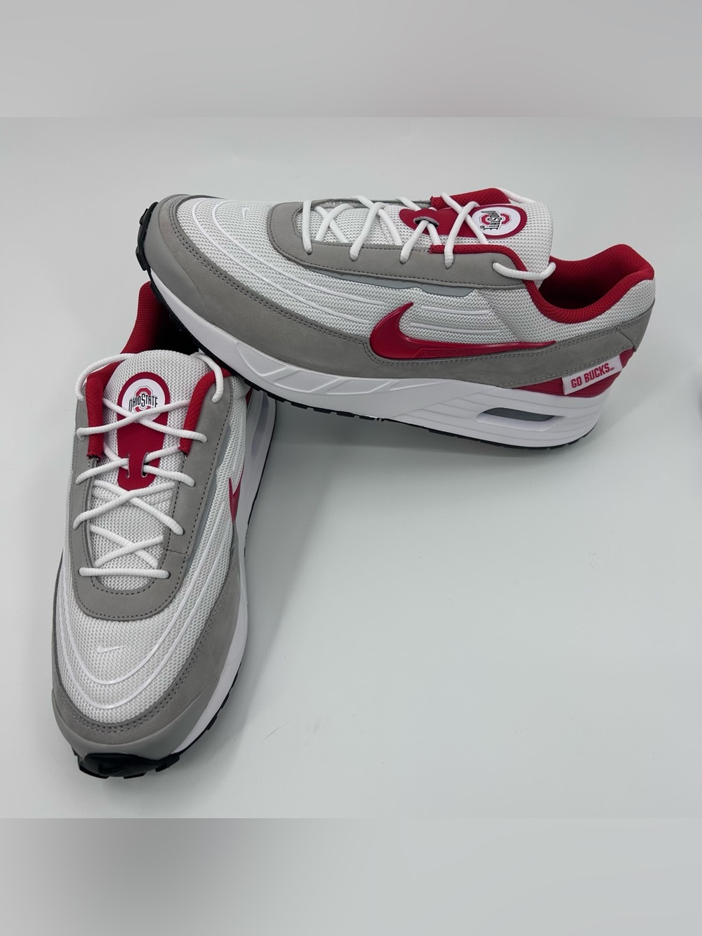 NIB Nike College Air Max Verse x Ohio State Shoes IB3232-100 Men’s 11.5